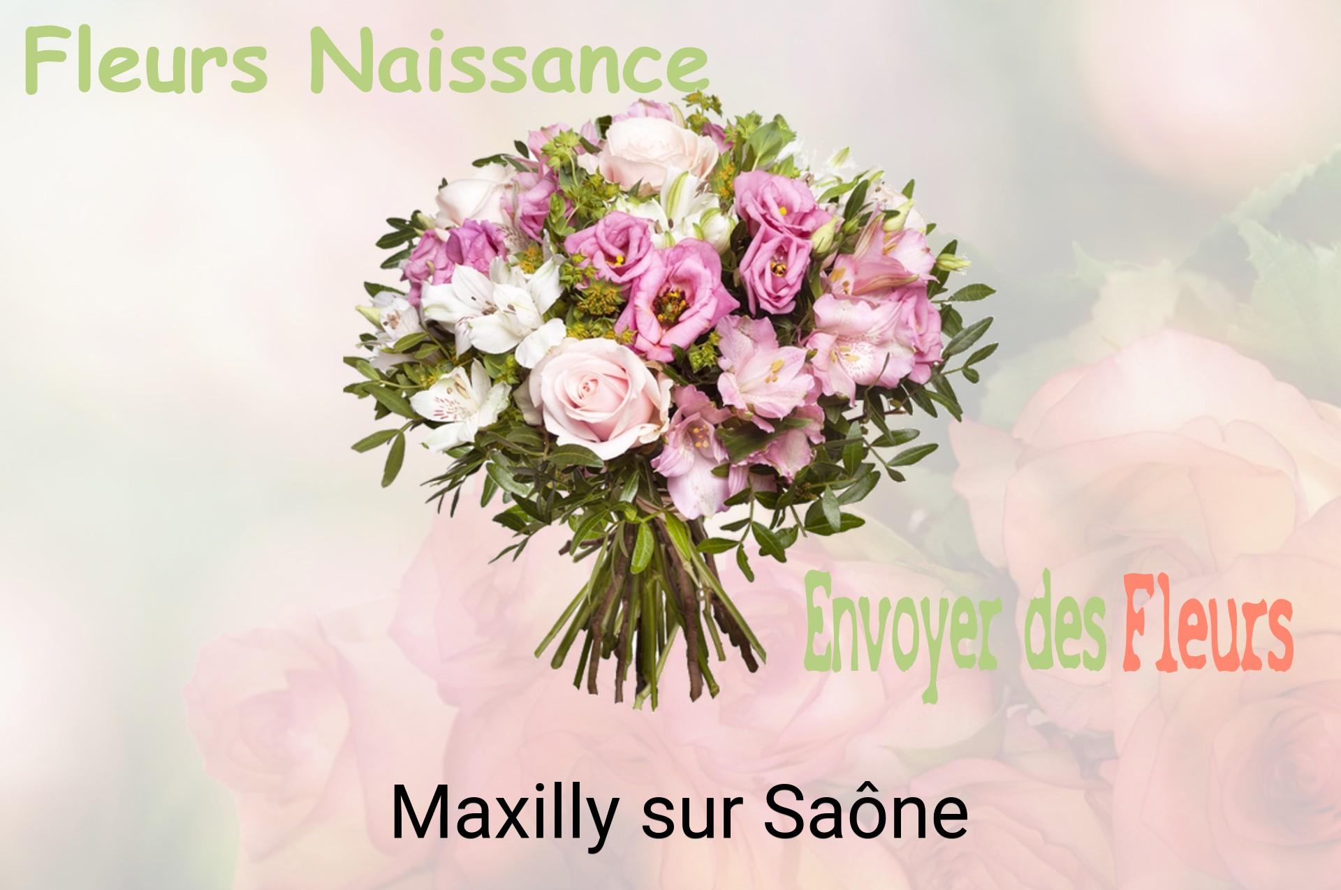 Bouquet de fleurs de naissance livré à Maxilly-sur-Saône