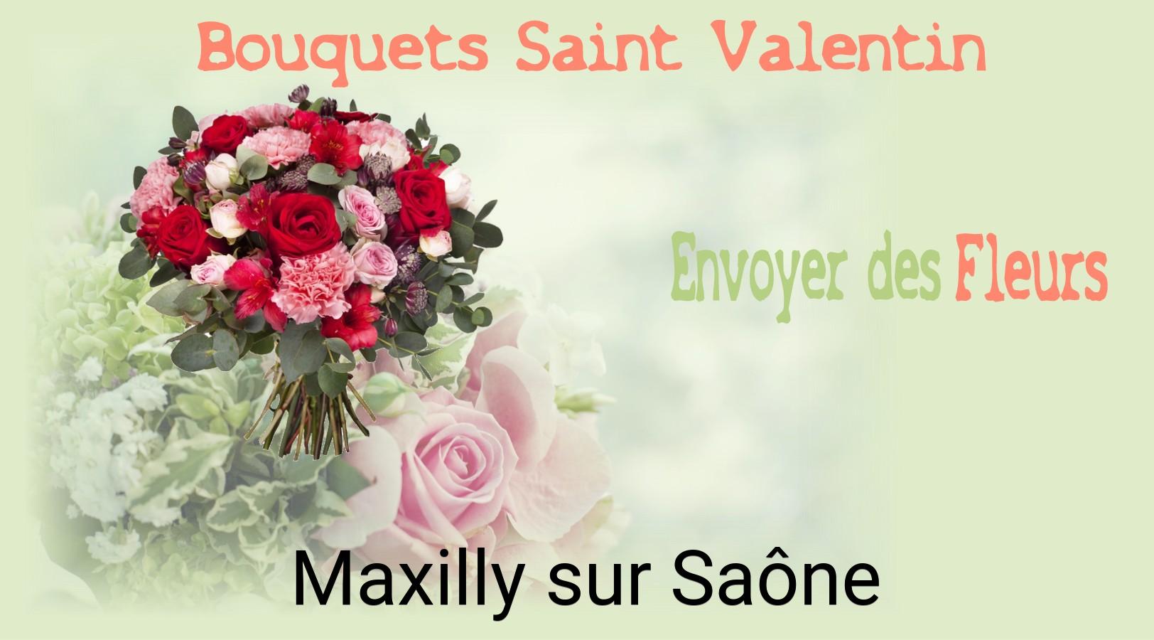 Roses de Saint-Valentin livrées à Maxilly-sur-Saône